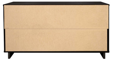Granville 55.07 Double Wide Dresser in Black - Ornate Home
