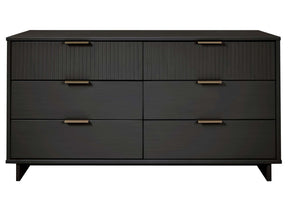 Granville 55.07 Double Wide Dresser in Dark Grey - Ornate Home