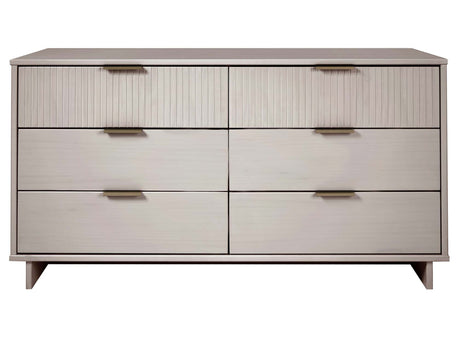 Granville 55.07 Double Wide Dresser in Light Grey - Ornate Home