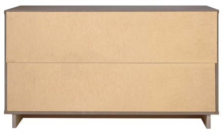 Granville 55.07 Double Wide Dresser in Light Grey - Ornate Home