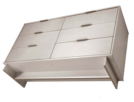 Granville 55.07 Double Wide Dresser in Light Grey - Ornate Home