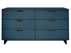 Granville 55.07 Double Wide Dresser in Midnight Blue - Ornate Home
