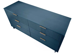 Granville 55.07 Double Wide Dresser in Midnight Blue - Ornate Home