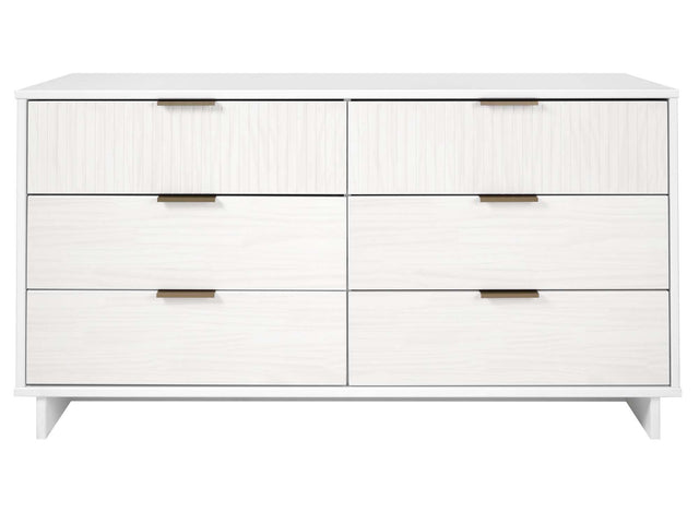 Granville 55.07 Double Wide Dresser in White - Ornate Home