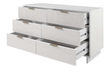 Granville 55.07 Double Wide Dresser in White - Ornate Home