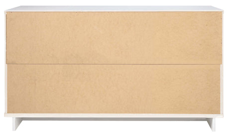 Granville 55.07 Double Wide Dresser in White - Ornate Home