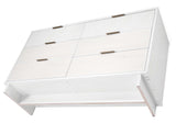 Granville 55.07 Double Wide Dresser in White - Ornate Home