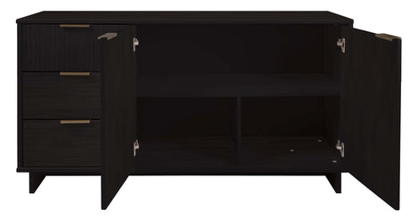 Granville 55.07 Sideboard in Black - Ornate Home