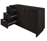 Granville 55.07 Sideboard in Black - Ornate Home