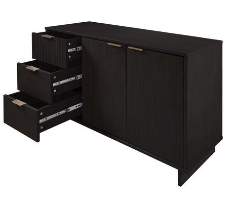 Granville 55.07 Sideboard in Black - Ornate Home