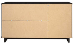 Granville 55.07 Sideboard in Black - Ornate Home