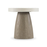 Granville Bone/Sea Oat Outdoor Side Table - Ornate Home