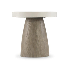 Granville Bone/Sea Oat Outdoor Side Table - Ornate Home