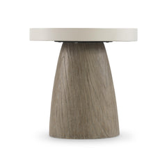 Granville Bone/Sea Oat Outdoor Side Table - Ornate Home