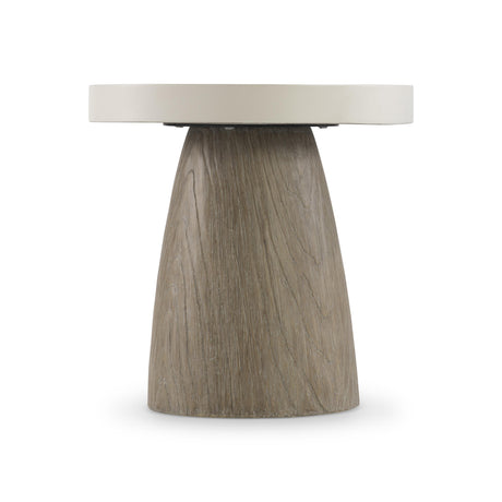 Granville Bone/Sea Oat Outdoor Side Table - Ornate Home