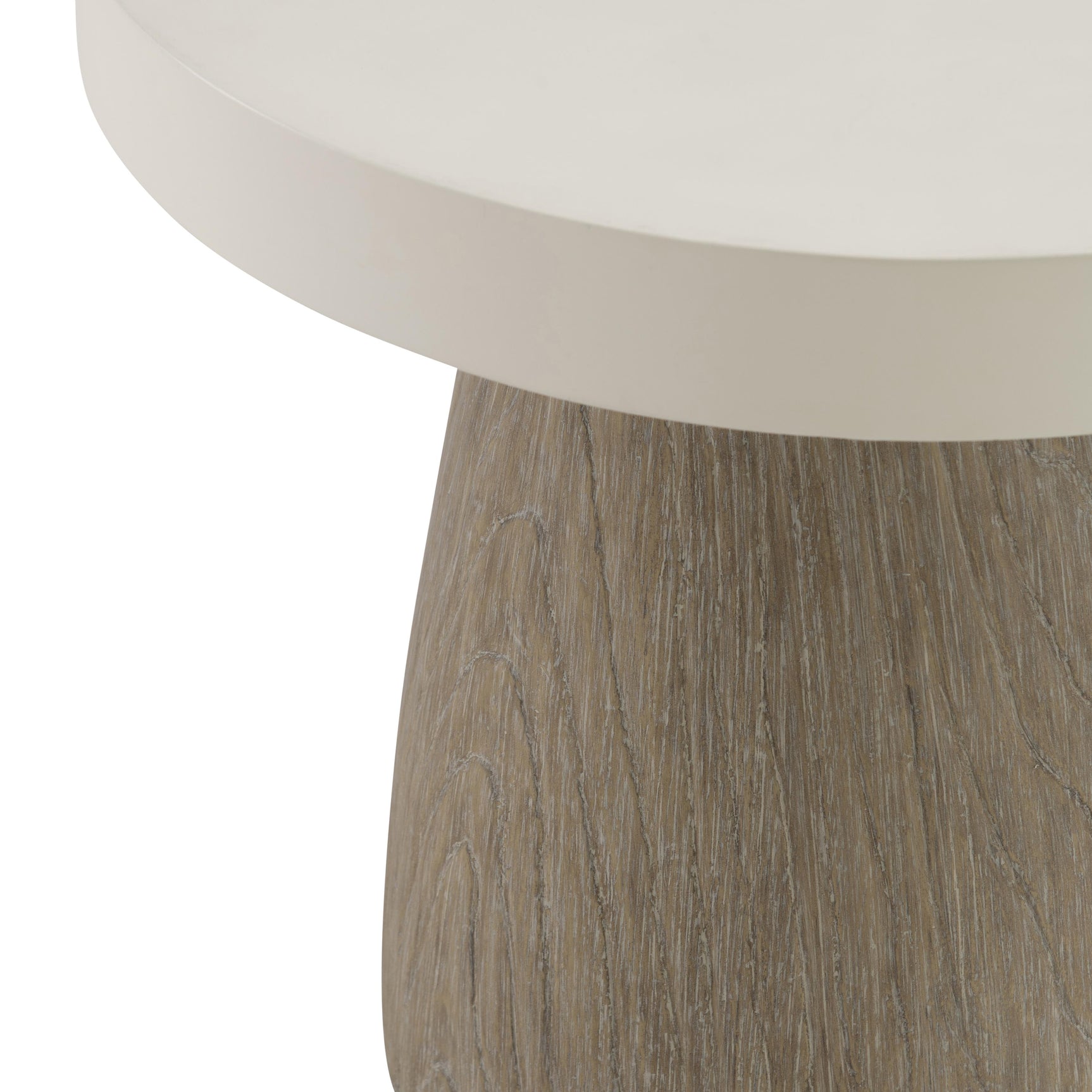 Granville Bone/Sea Oat Outdoor Side Table - Ornate Home