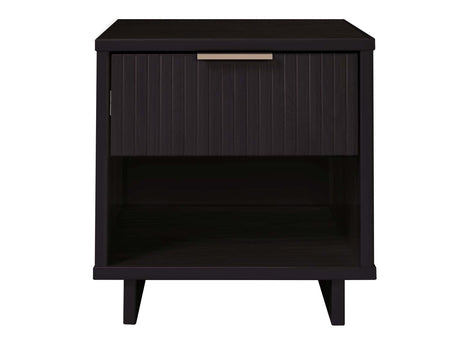 Granville Nightstand 1.0 in Black - Ornate Home