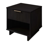 Granville Nightstand 1.0 in Black - Ornate Home