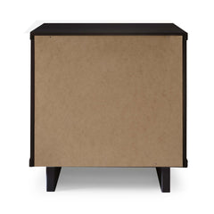 Granville Nightstand 1.0 in Black (set of 2) - Ornate Home