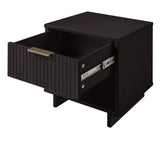Granville Nightstand 1.0 in Black (set of 2) - Ornate Home
