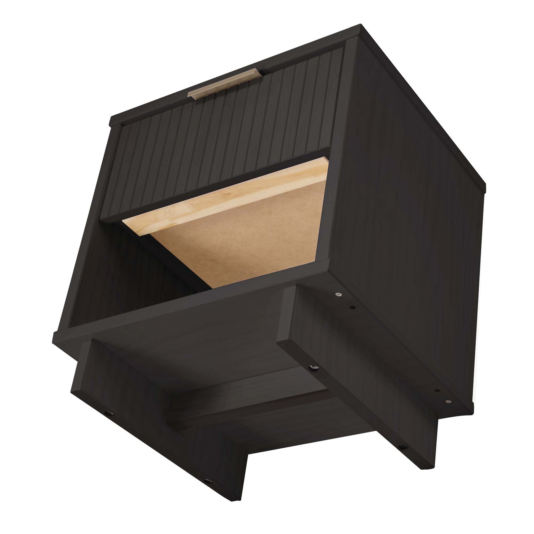 Granville Nightstand 1.0 in Dark Grey - Ornate Home