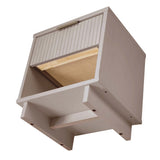 Granville Nightstand 1.0 in Light Grey - Ornate Home