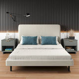 Granville Nightstand 1.0 in Light Grey (set of 2) - Ornate Home