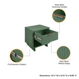 Granville Nightstand 1.0 in Sage Green - Ornate Home