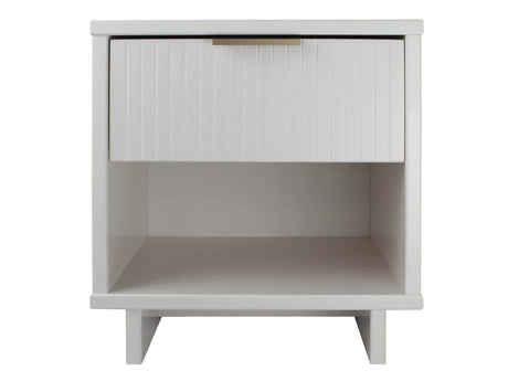 Granville Nightstand 1.0 in White - Ornate Home