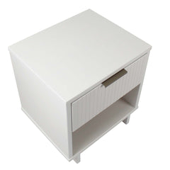 Granville Nightstand 1.0 in White - Ornate Home