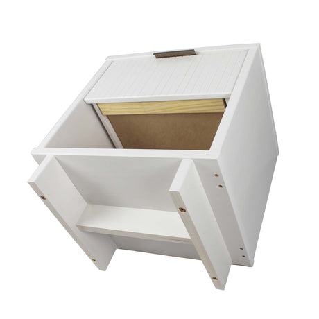 Granville Nightstand 1.0 in White - Ornate Home