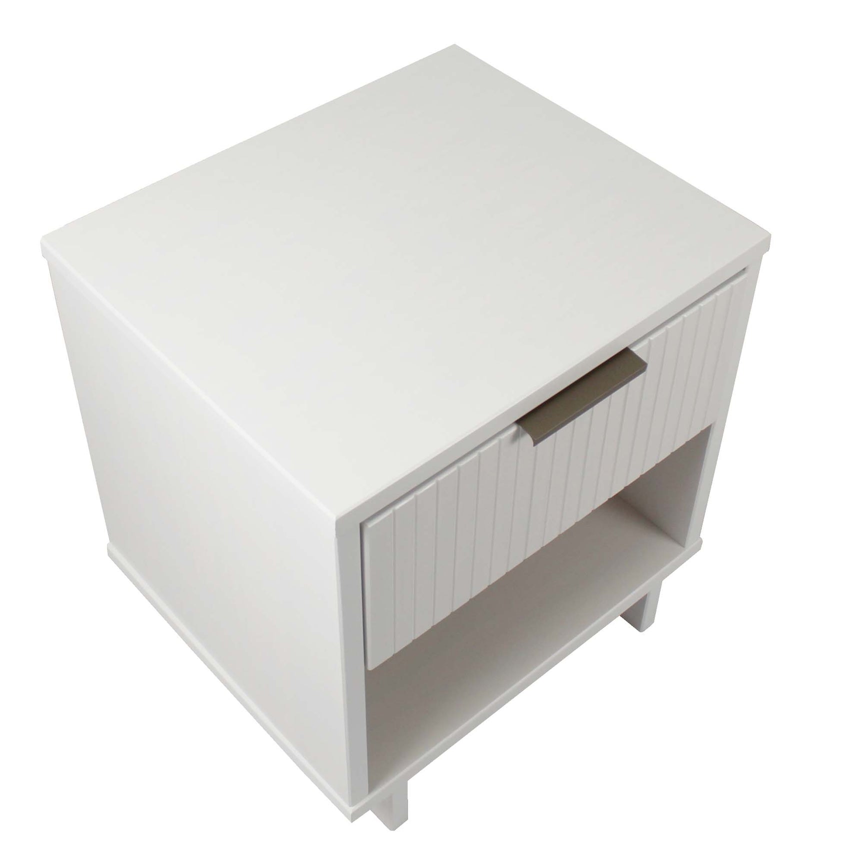 Granville Nightstand 1.0 in White (set of 2) - Ornate Home