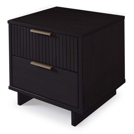 Granville Nightstand 2.0 in Black - Ornate Home