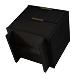 Granville Nightstand 2.0 in Black (set of 2) - Ornate Home