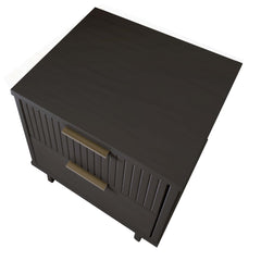 Granville Nightstand 2.0 in Dark Grey - Ornate Home