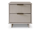 Granville Nightstand 2.0 in Light Grey - Ornate Home