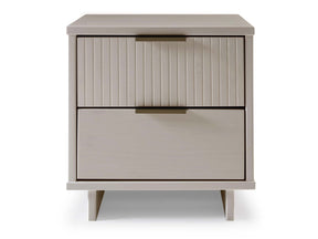 Granville Nightstand 2.0 in Light Grey - Ornate Home