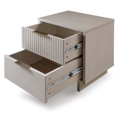 Granville Nightstand 2.0 in Light Grey - Ornate Home