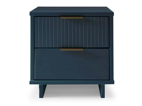 Granville Nightstand 2.0 in Midnight Blue - Ornate Home