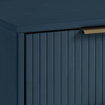 Granville Nightstand 2.0 in Midnight Blue - Ornate Home