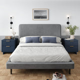 Granville Nightstand 2.0 in Midnight Blue (set of 2) - Ornate Home