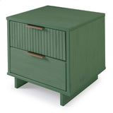 Granville Nightstand 2.0 in Sage Green (set of 2) - Ornate Home