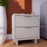 Granville Nightstand 2.0 in White - Ornate Home
