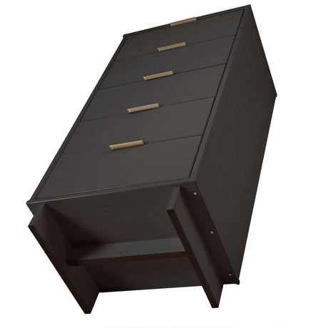 Granville Tall 23.62 Narrow Dresser in Dark Grey - Ornate Home