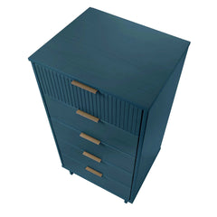 Granville Tall 23.62 Narrow Dresser in Midnight Blue - Ornate Home