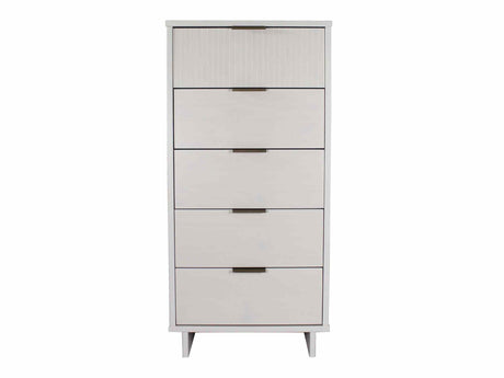 Granville Tall 23.62 Narrow Dresser in White - Ornate Home