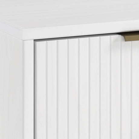 Granville Tall 23.62 Narrow Dresser in White - Ornate Home