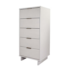 Granville Tall 23.62 Narrow Dresser in White - Ornate Home