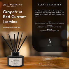 Grapefruit | Red Currant | Jasmine Diffuser (Inspired by Marriott Hotel®) - Ornate Home