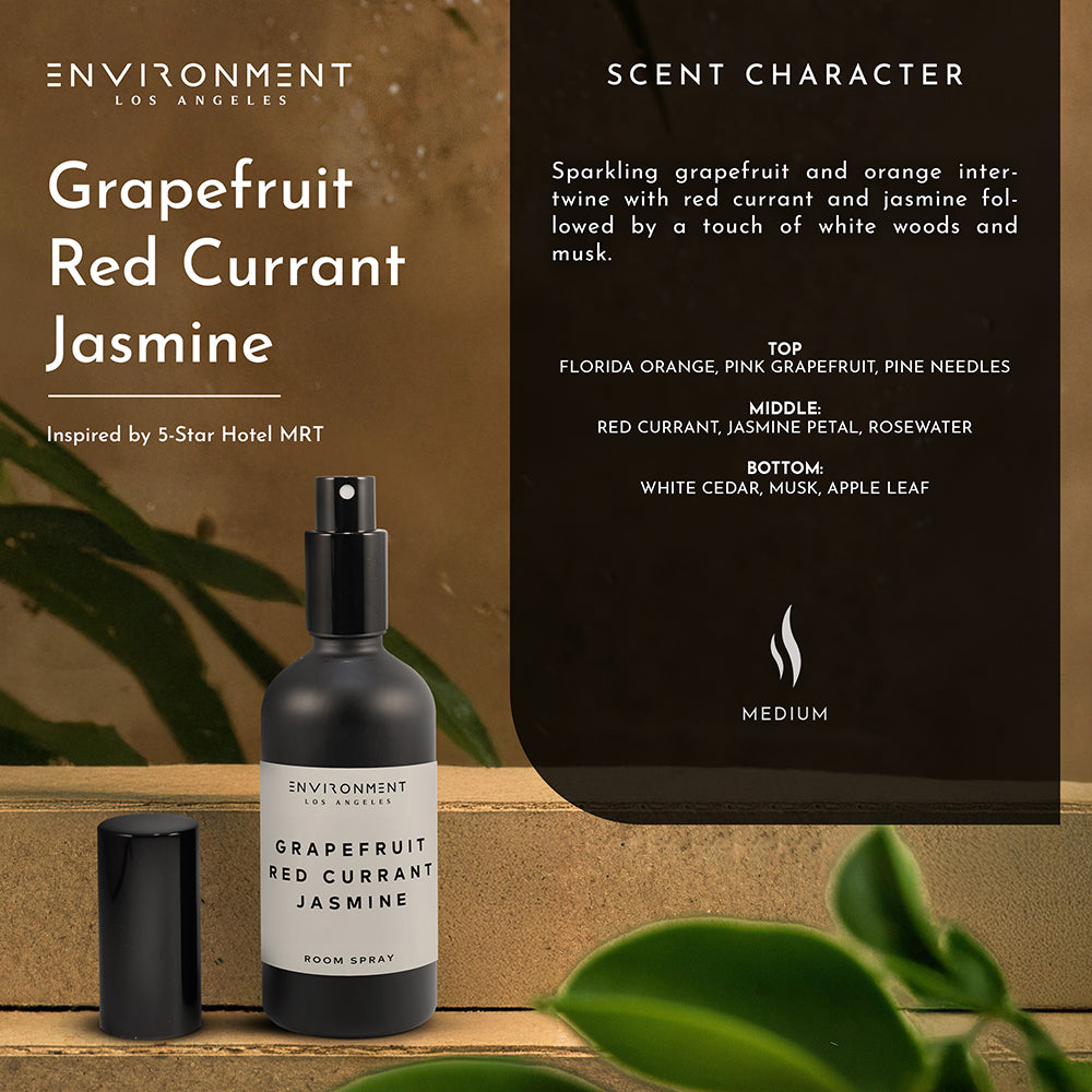 Grapefruit | Red Currant | Jasmine Room Spray (Inspired by Marriott Hotel®) - Ornate Home